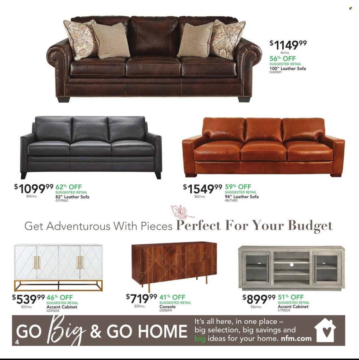 Nebraska Furniture Mart (IA, KS, NE, TX) Weekly Ad Flyer Specials October 23 to October 27, 2022