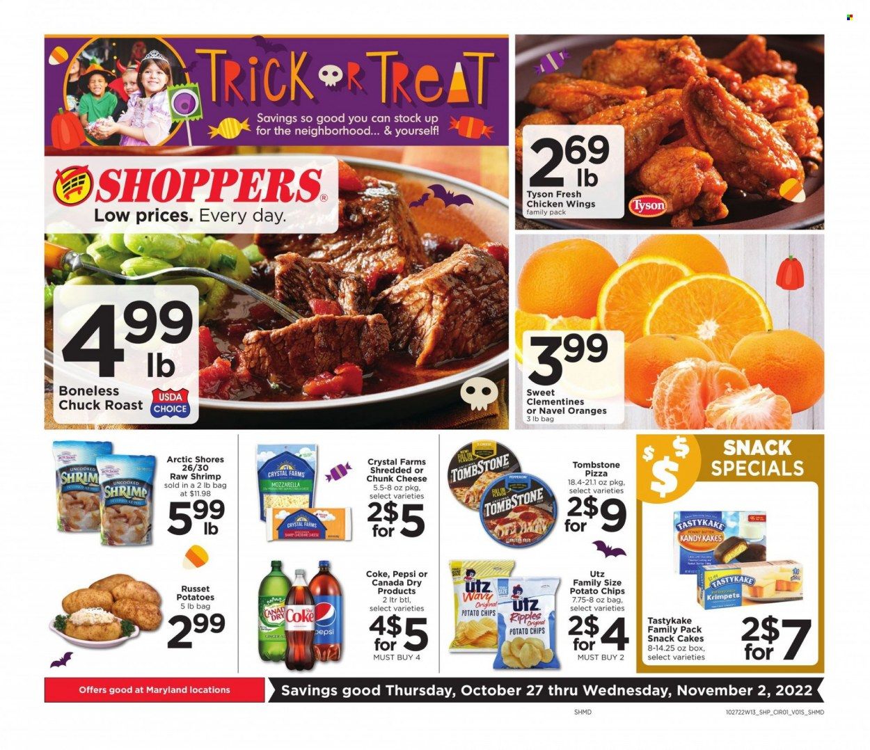 Shoppers (MD, VA) Weekly Ad Flyer Specials October 27 to November 2, 2022