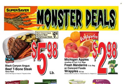 Super Saver Weekly Ad Flyer Specials October 26 to November 1, 2022