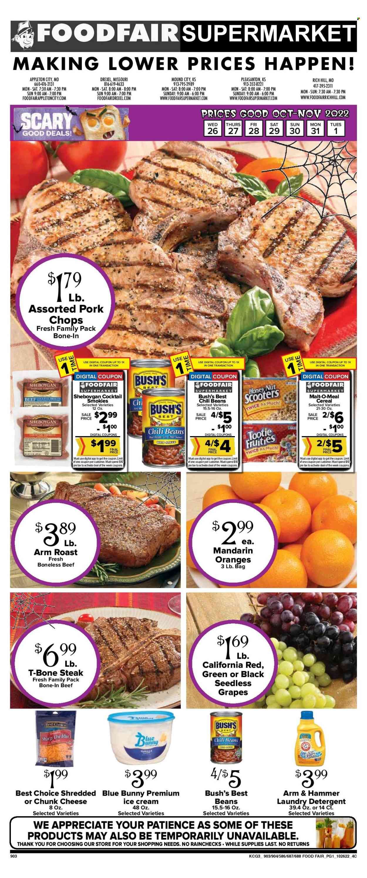 Food Fair Supermarket (CA, KS, MO) Weekly Ad Flyer Specials October 26 to November 1, 2022