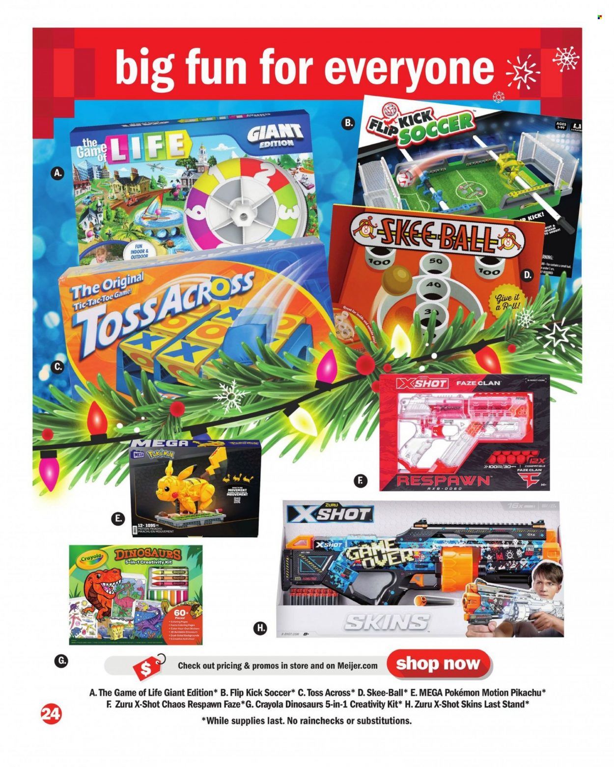 Meijer (IL, IN, KY, MI, OH, WI) Weekly Ad Flyer Specials October 30 to December 24, 2022
