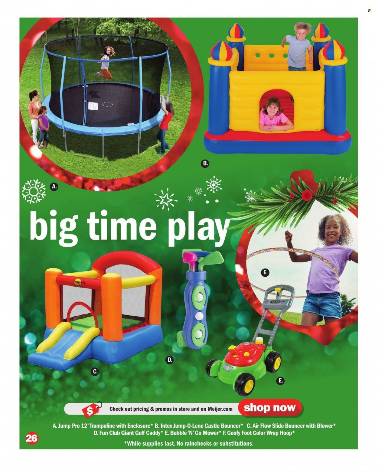 Meijer (IL, IN, KY, MI, OH, WI) Weekly Ad Flyer Specials October 30 to December 24, 2022