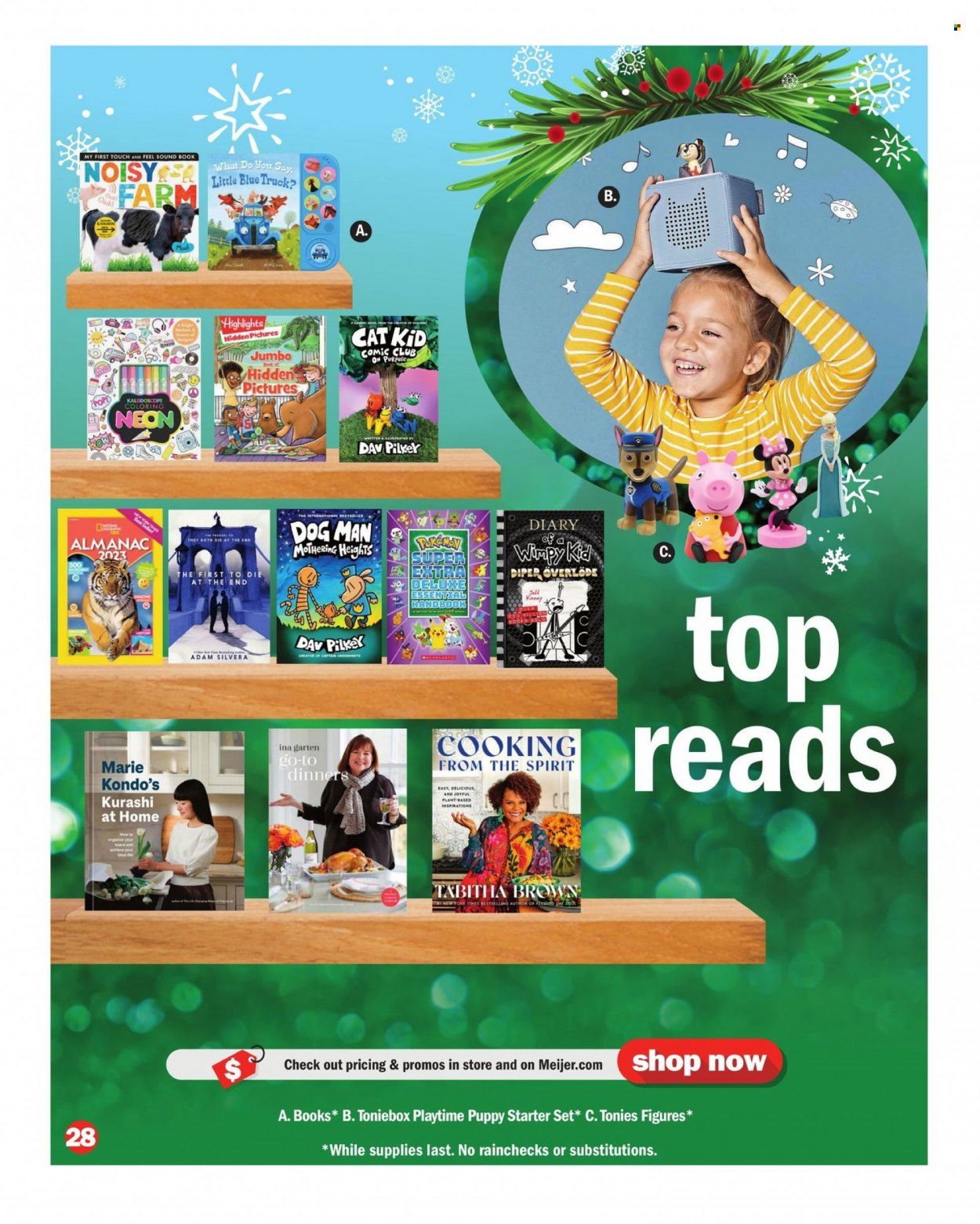 Meijer (IL, IN, KY, MI, OH, WI) Weekly Ad Flyer Specials October 30 to December 24, 2022