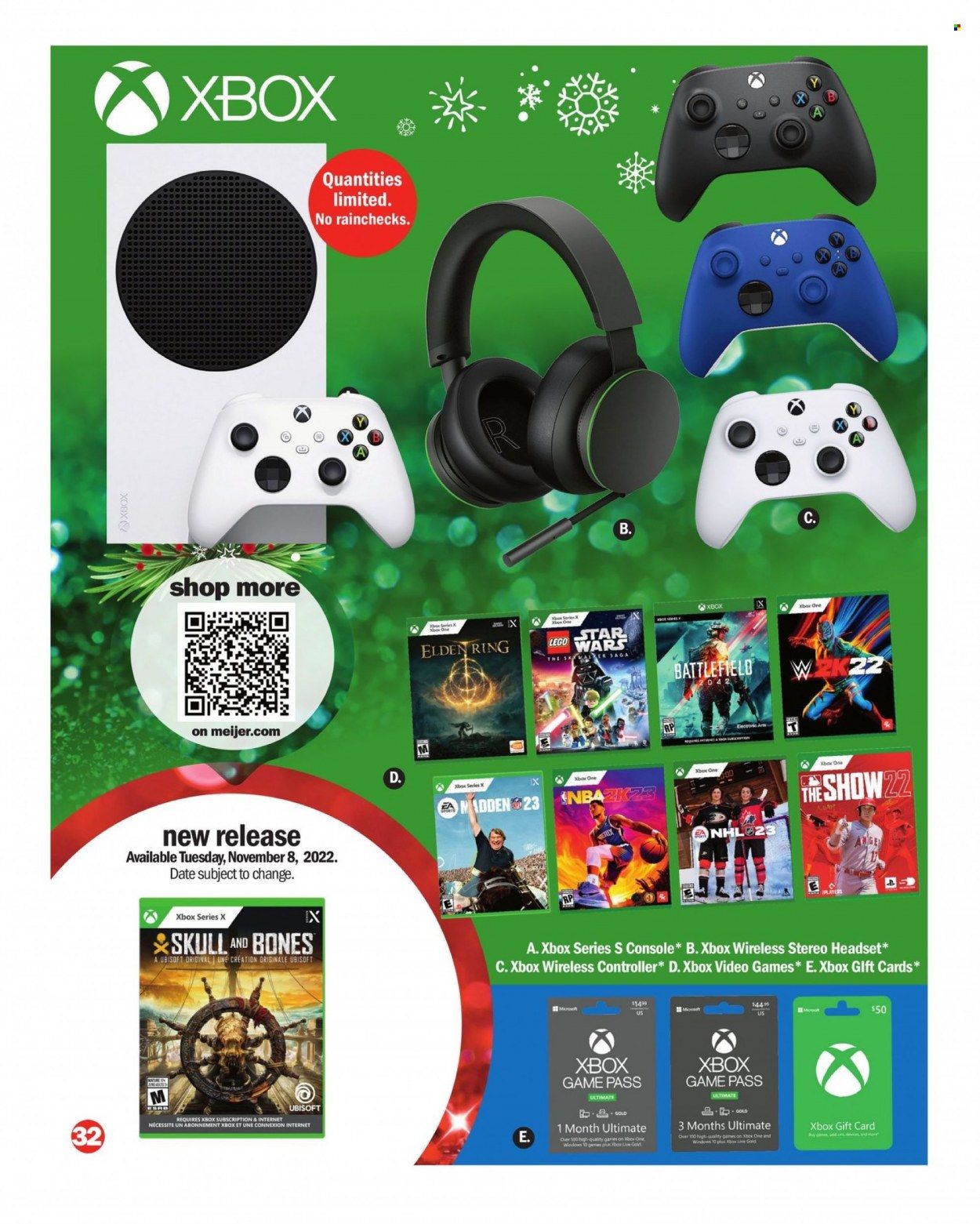 Meijer (IL, IN, KY, MI, OH, WI) Weekly Ad Flyer Specials October 30 to December 24, 2022