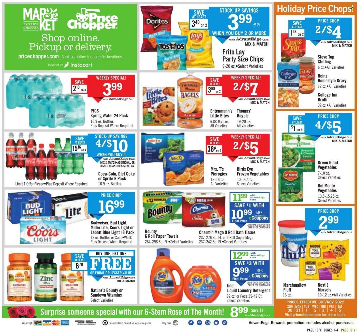 Price Chopper (CT, NY, PA, VT) Weekly Ad Flyer Specials October 30 to November 5, 2022