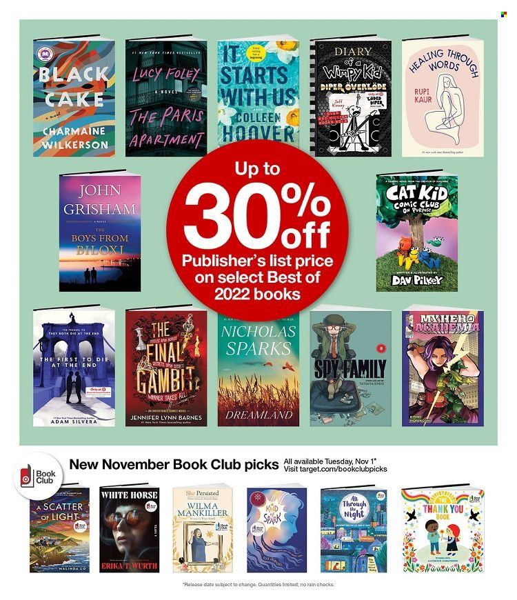 Target Weekly Ad Flyer Specials October 30 to November 5, 2022