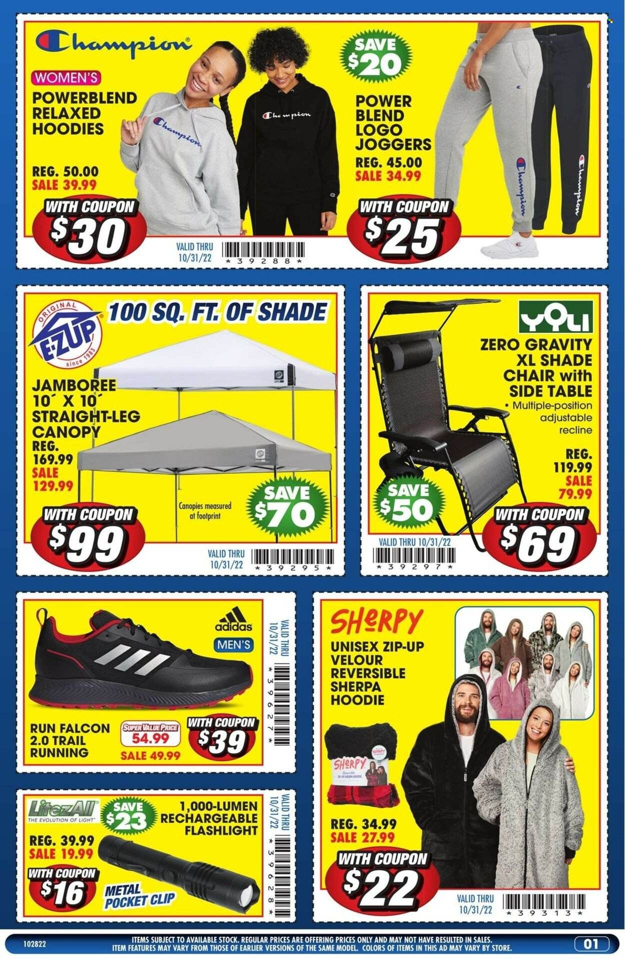 Big 5 (AZ, CA, CO, ID, NM, OR, UT, WA) Weekly Ad Flyer Specials October 28 to October 31, 2022