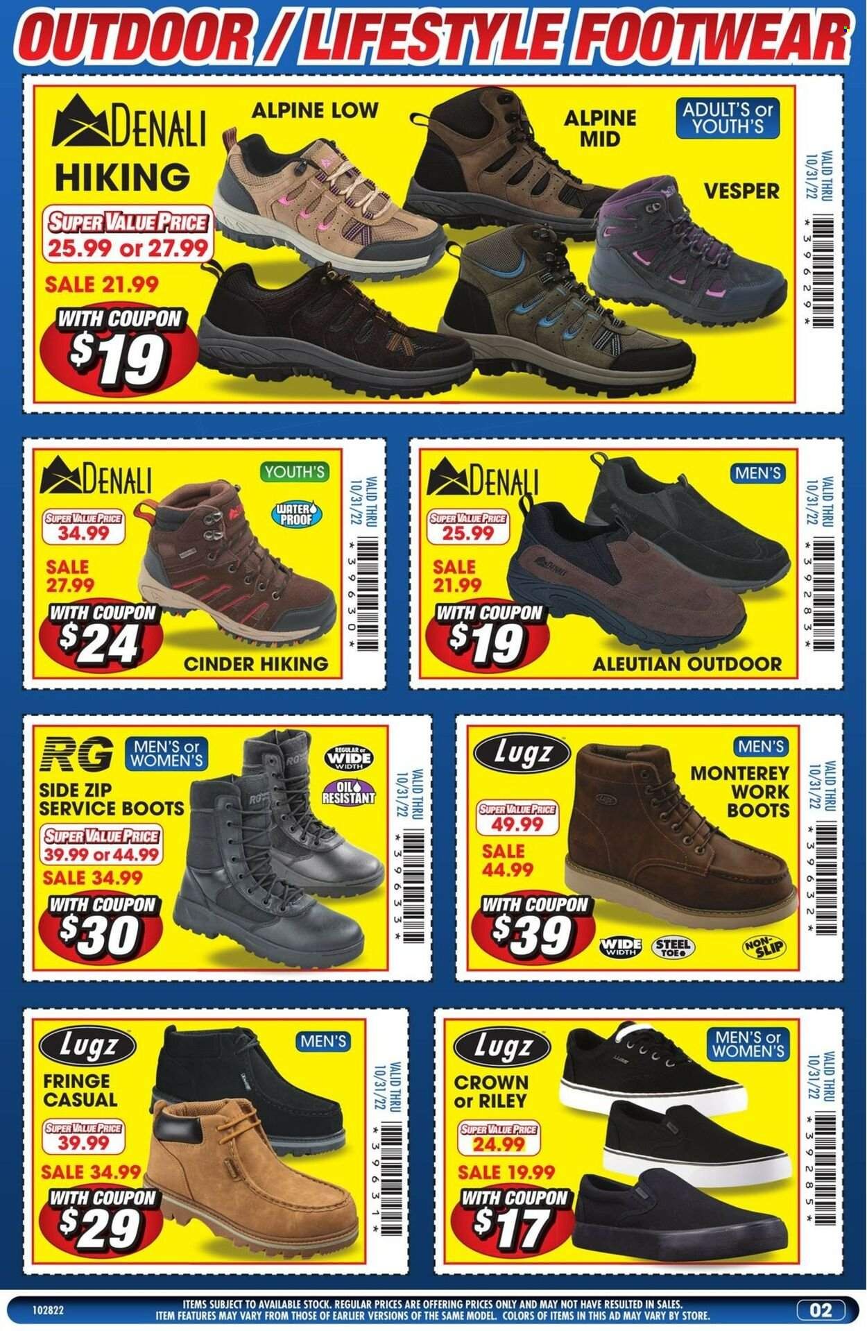 Big 5 (AZ, CA, CO, ID, NM, OR, UT, WA) Weekly Ad Flyer Specials October 28 to October 31, 2022