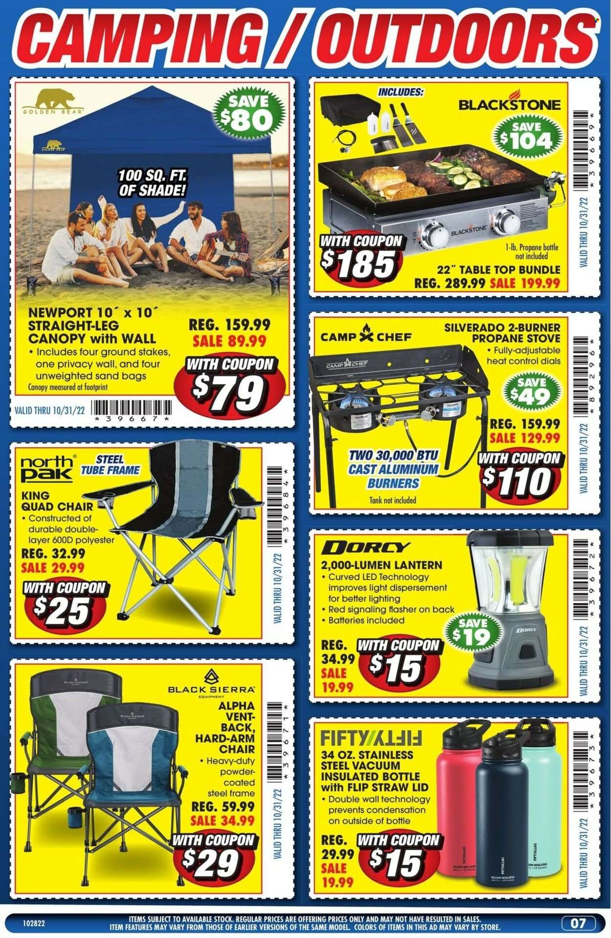 Big 5 (AZ, CA, CO, ID, NM, OR, UT, WA) Weekly Ad Flyer Specials October 28 to October 31, 2022