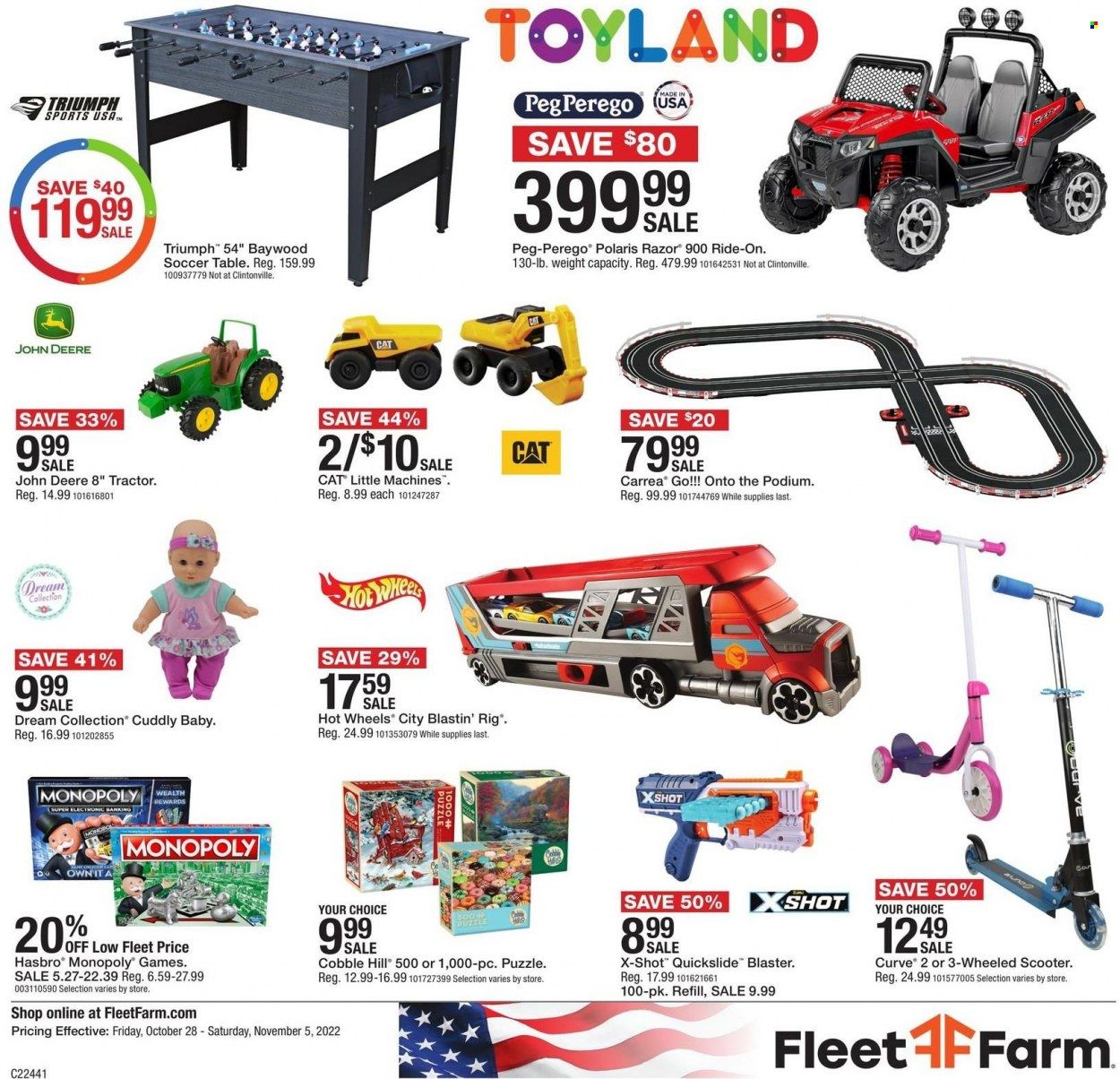 Fleet Farm (IA, MN, ND, WI) Weekly Ad Flyer Specials October 28 to November 5, 2022