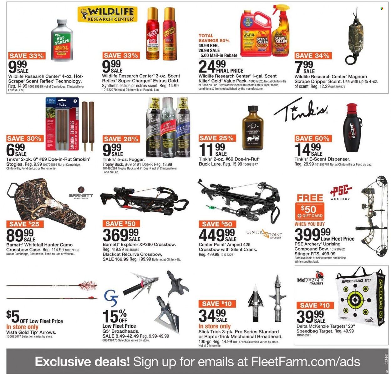 Fleet Farm (IA, MN, ND, WI) Weekly Ad Flyer Specials October 28 to November 5, 2022