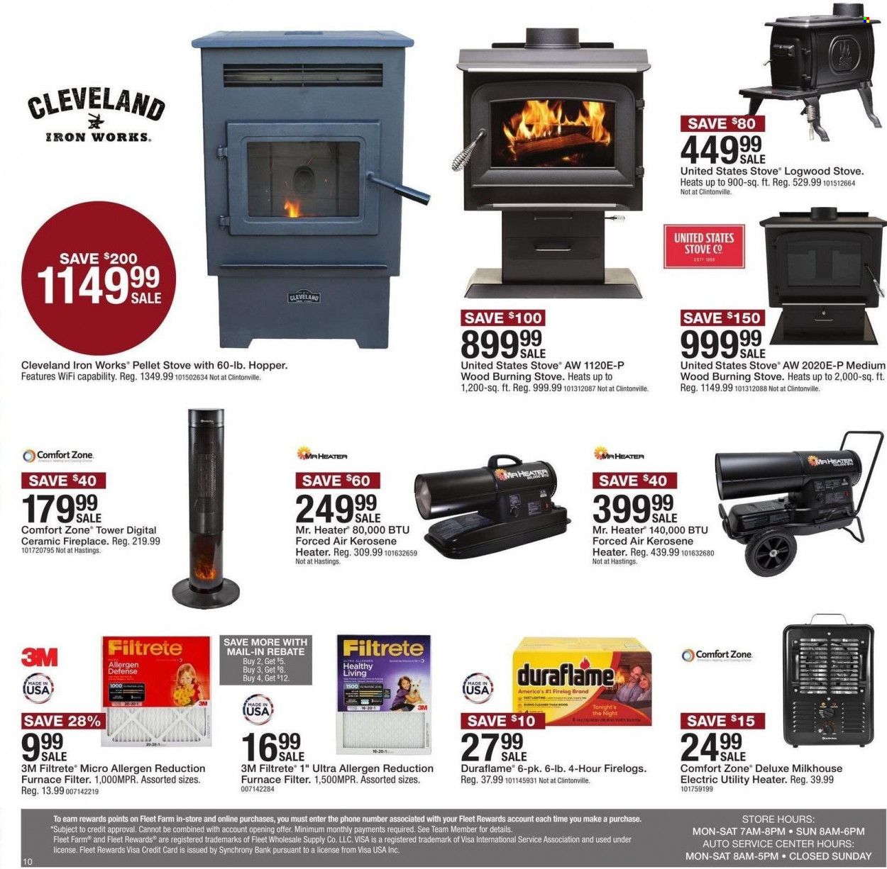 Fleet Farm (IA, MN, ND, WI) Weekly Ad Flyer Specials October 28 to November 12, 2022