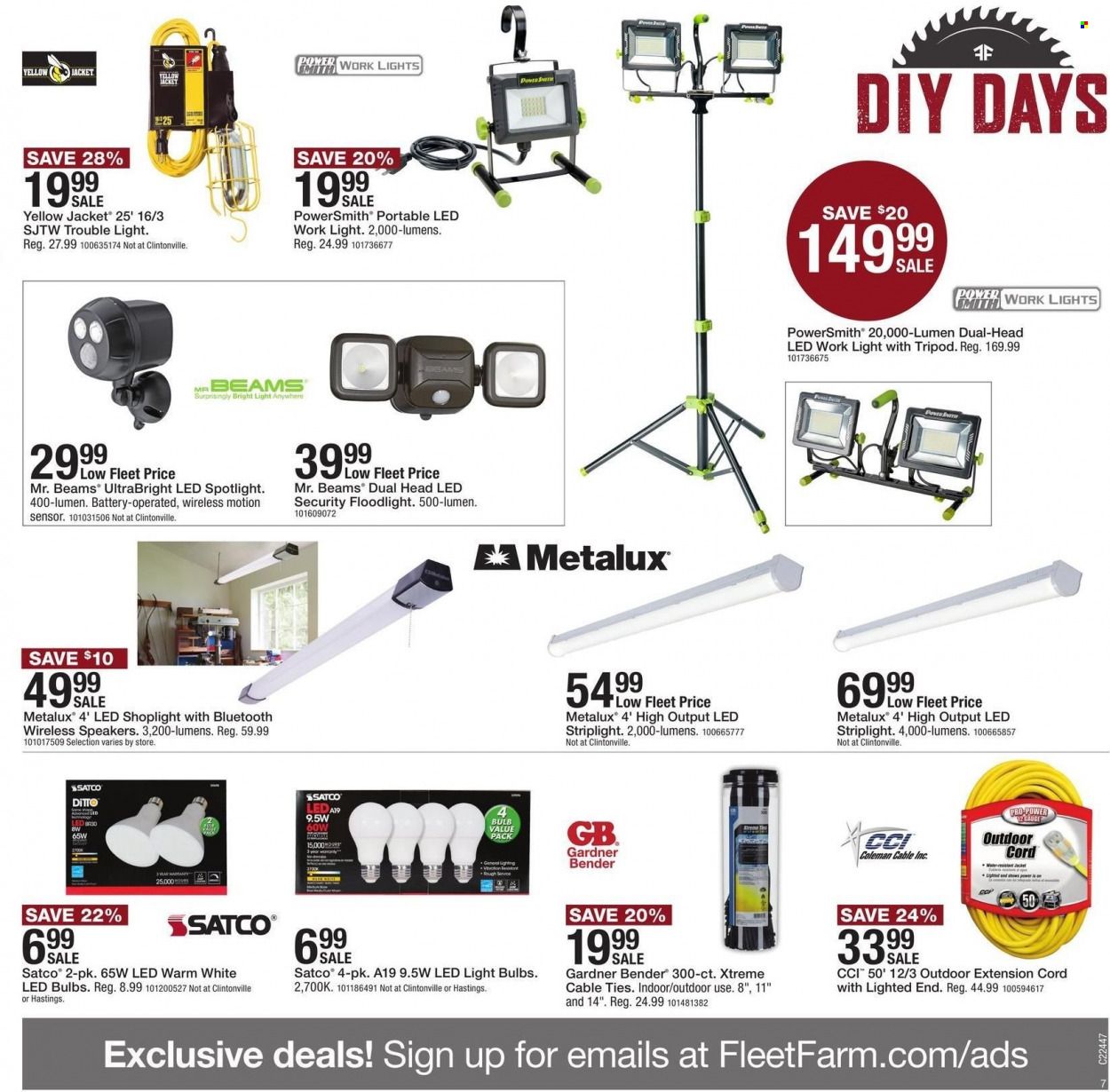 Fleet Farm (IA, MN, ND, WI) Weekly Ad Flyer Specials October 28 to November 12, 2022