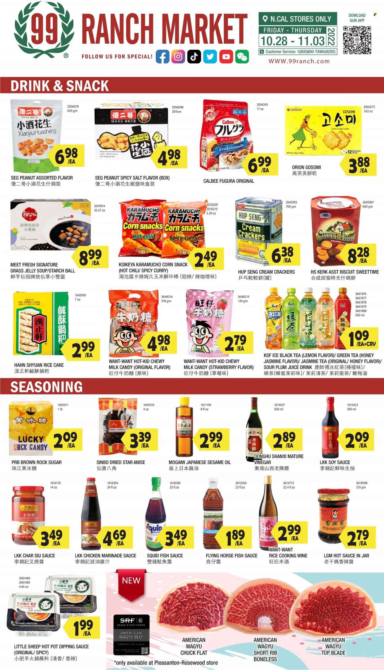 99 Ranch Market (92, CA) Weekly Ad Flyer Specials October 28 to November 3, 2022
