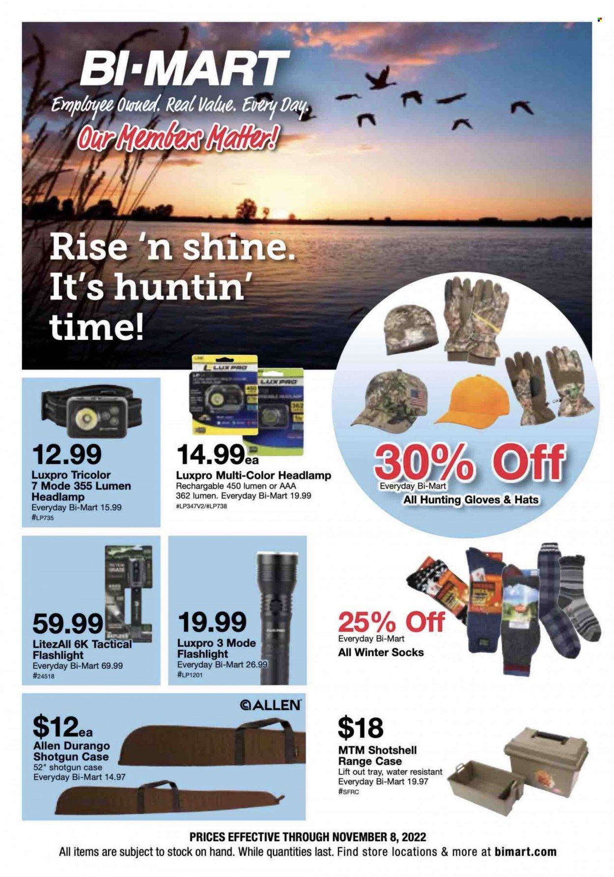 Bi-Mart (ID, OR, WA) Weekly Ad Flyer Specials October 28 to November 8, 2022