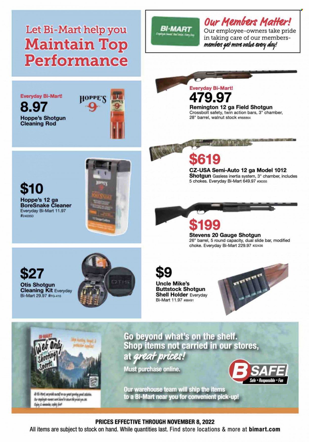 Bi-Mart (ID, OR, WA) Weekly Ad Flyer Specials October 28 to November 8, 2022
