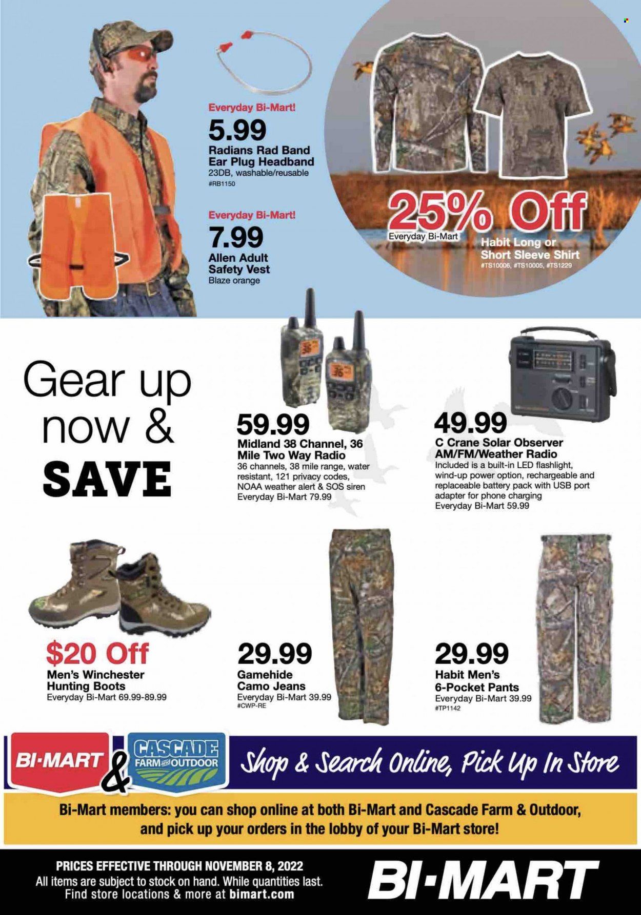 Bi-Mart (ID, OR, WA) Weekly Ad Flyer Specials October 28 to November 8, 2022