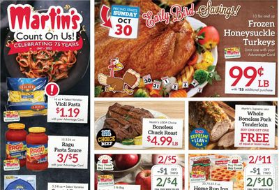 Martin’s (IN, MI) Weekly Ad Flyer Specials October 30 to November 5, 2022