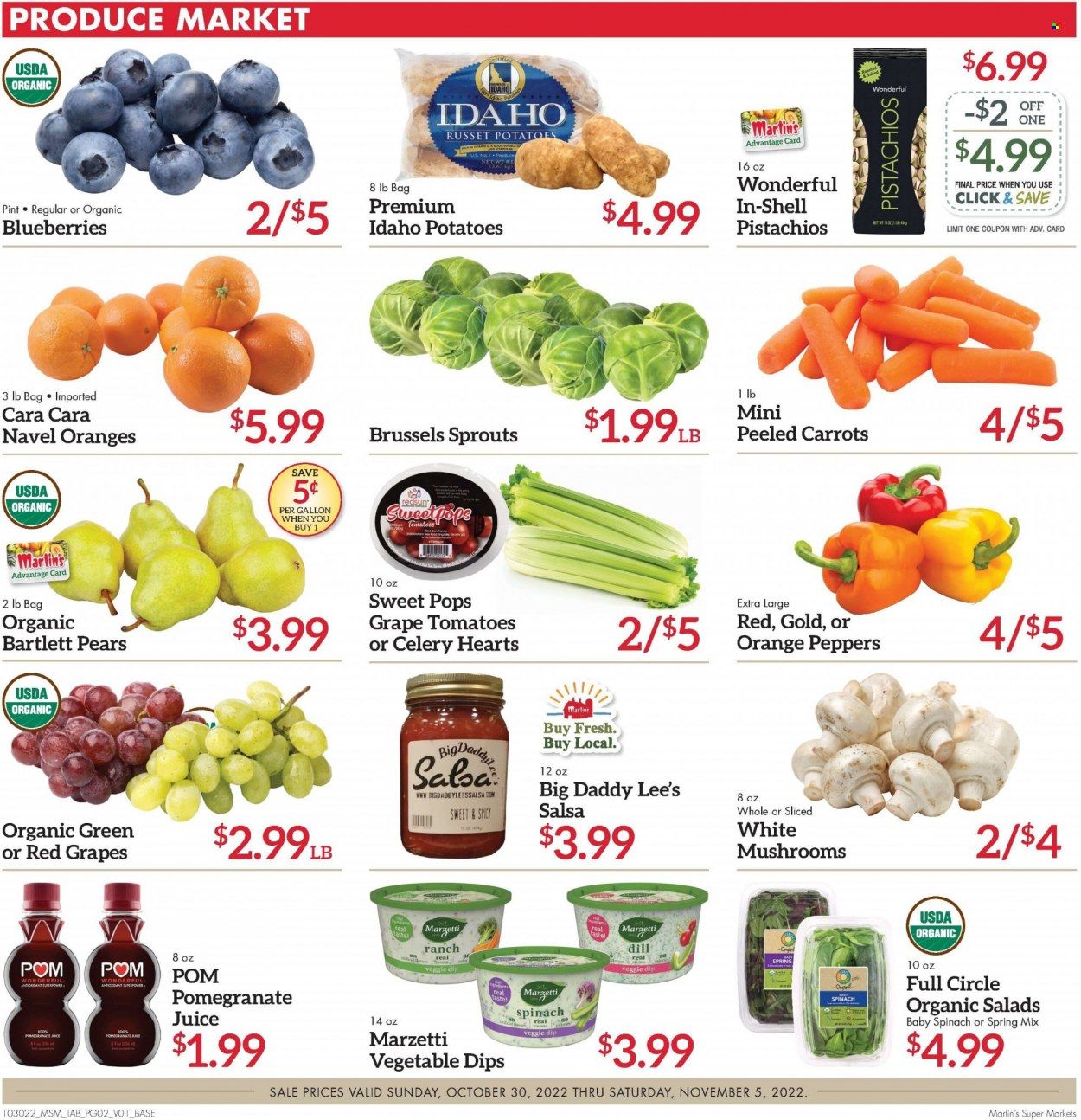 Martin’s (IN, MI) Weekly Ad Flyer Specials October 30 to November 5, 2022