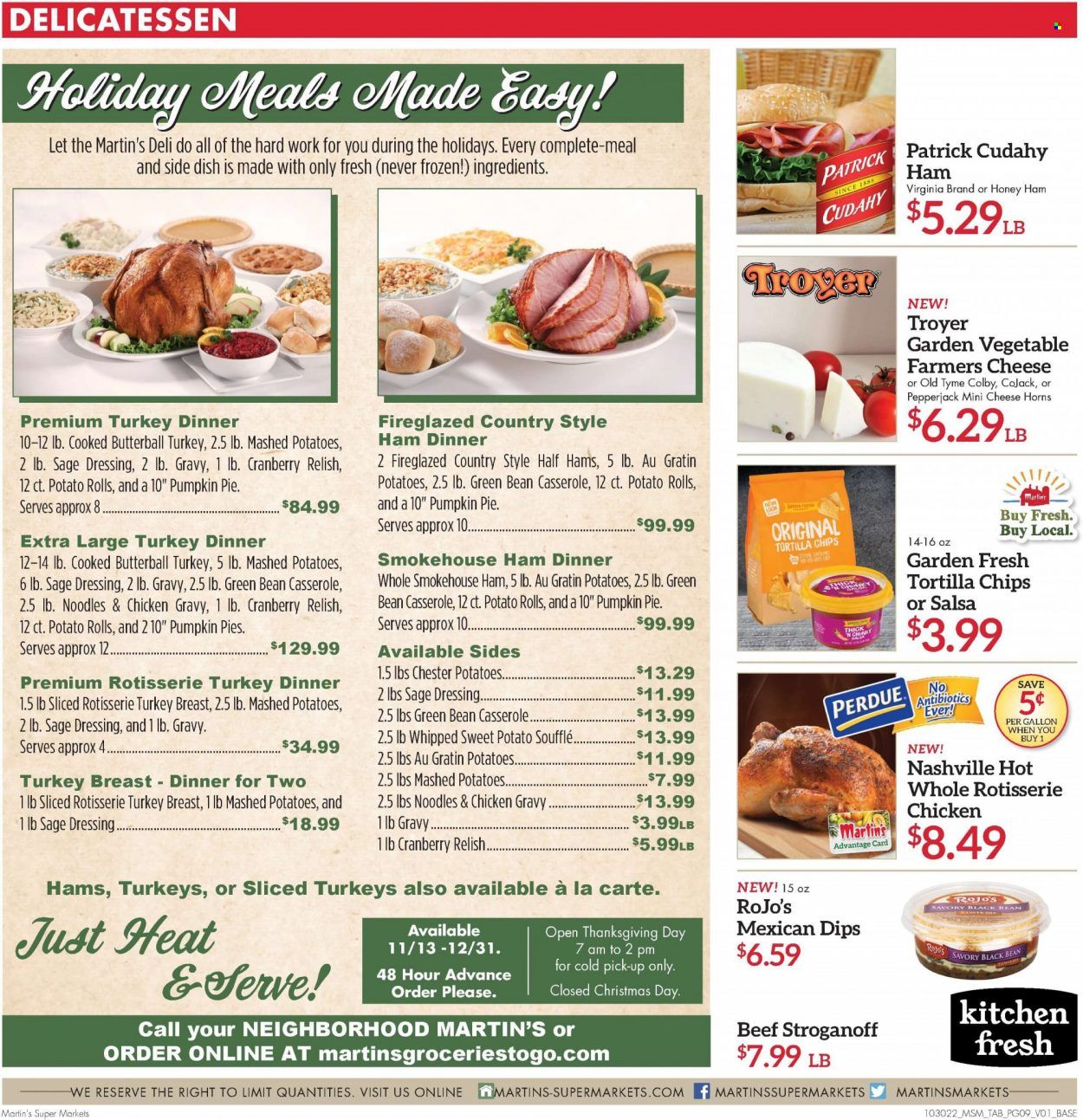 Martin’s (IN, MI) Weekly Ad Flyer Specials October 30 to November 5, 2022