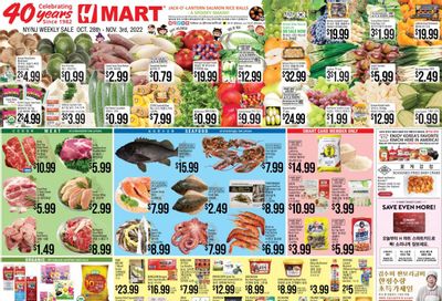 Hmart Weekly Ad Flyer Specials October 28 to November 3, 2022