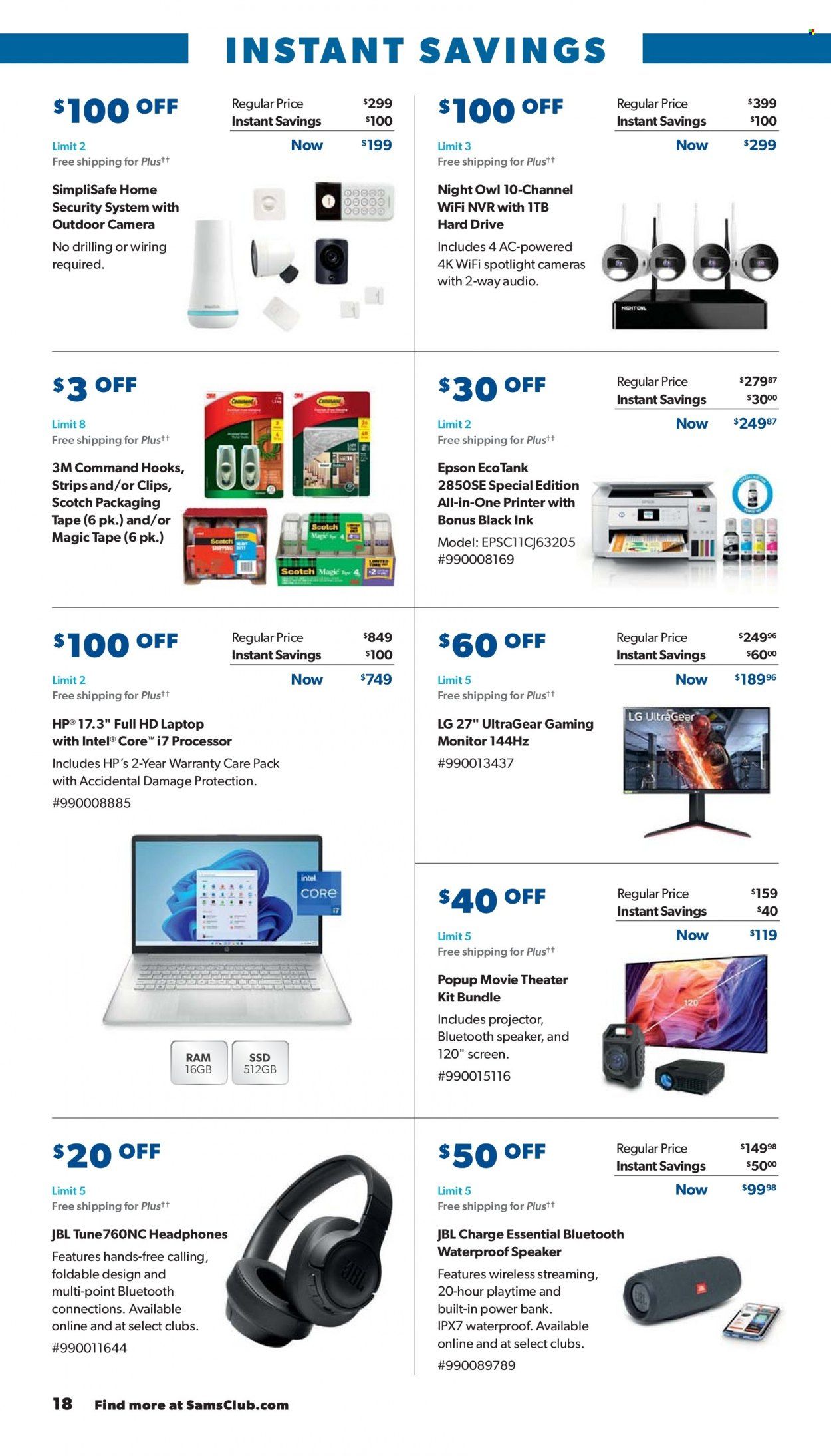 Sam's Club Weekly Ad Flyer Specials October 26 to November 23, 2022
