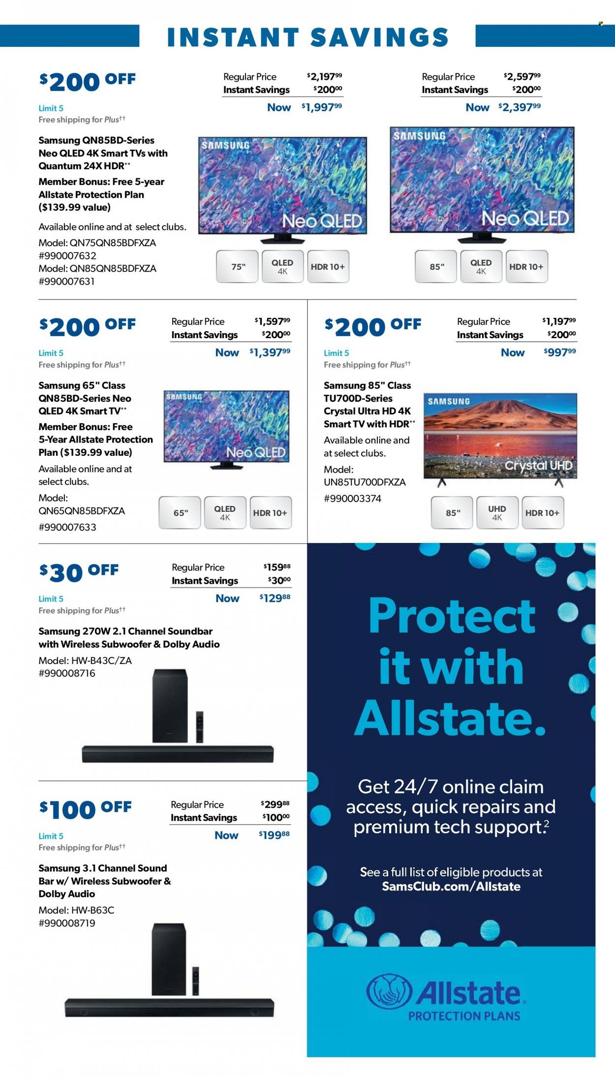 Sam's Club Weekly Ad Flyer Specials October 26 to November 23, 2022