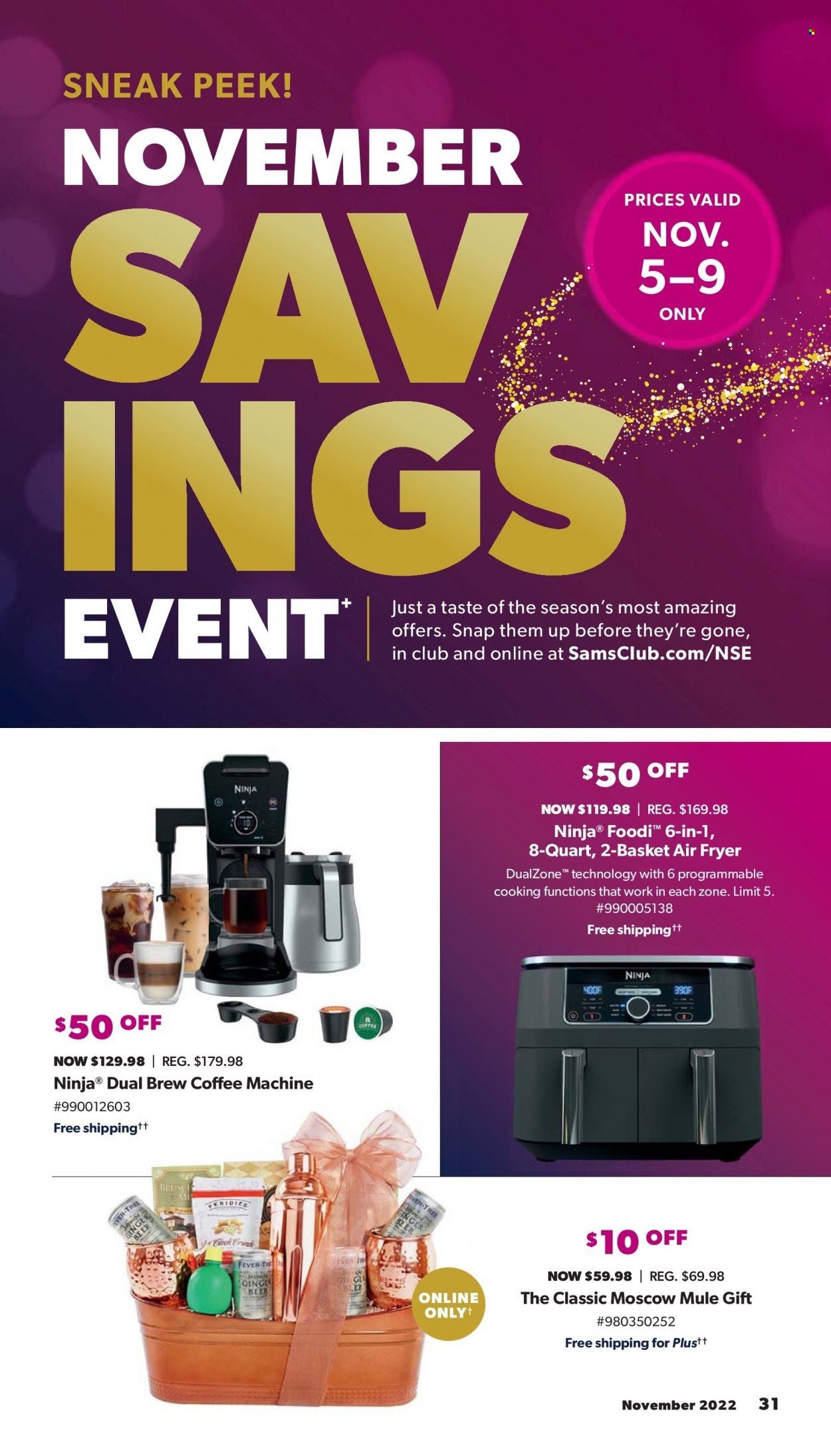 Sam's Club Weekly Ad Flyer Specials October 26 to November 23, 2022