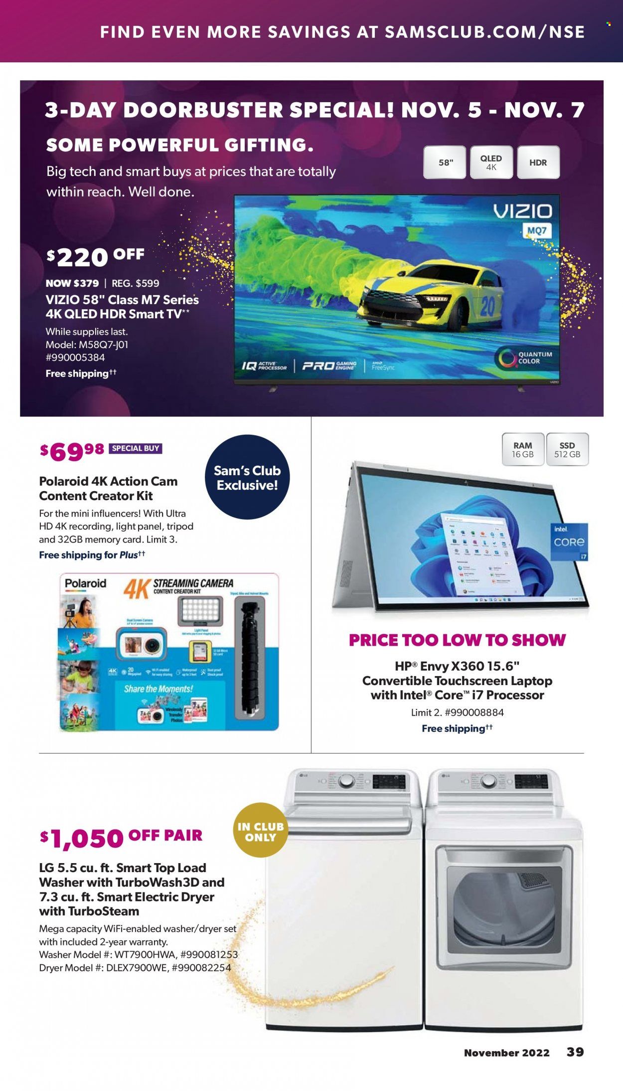 Sam's Club Weekly Ad Flyer Specials October 26 to November 23, 2022