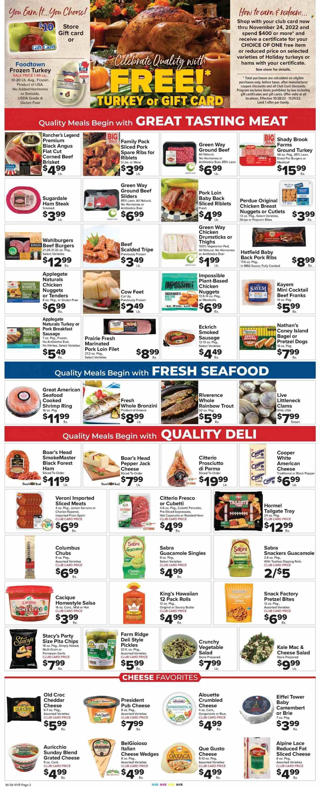 Foodtown (NJ, NY, PA) Weekly Ad Flyer Specials October 28 to November 3, 2022