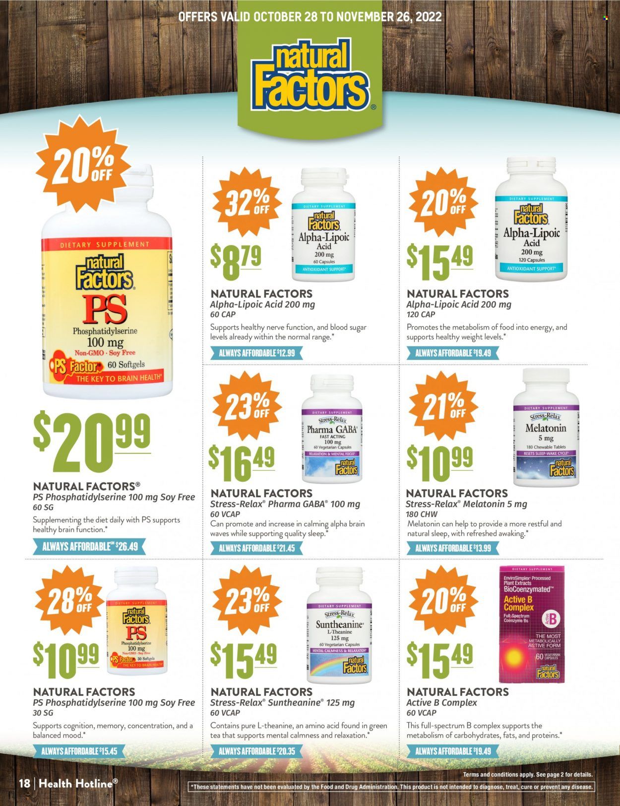 Natural Grocers Weekly Ad Flyer Specials October 28 to November 26, 2022