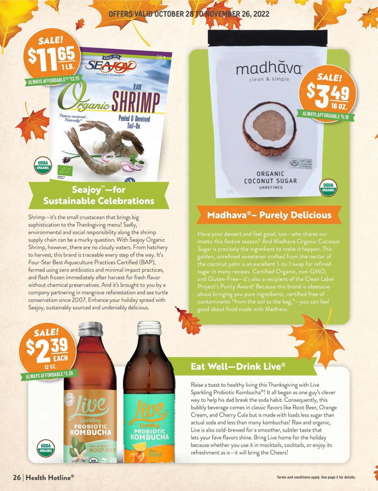 Natural Grocers Weekly Ad Flyer Specials October 28 to November 26, 2022