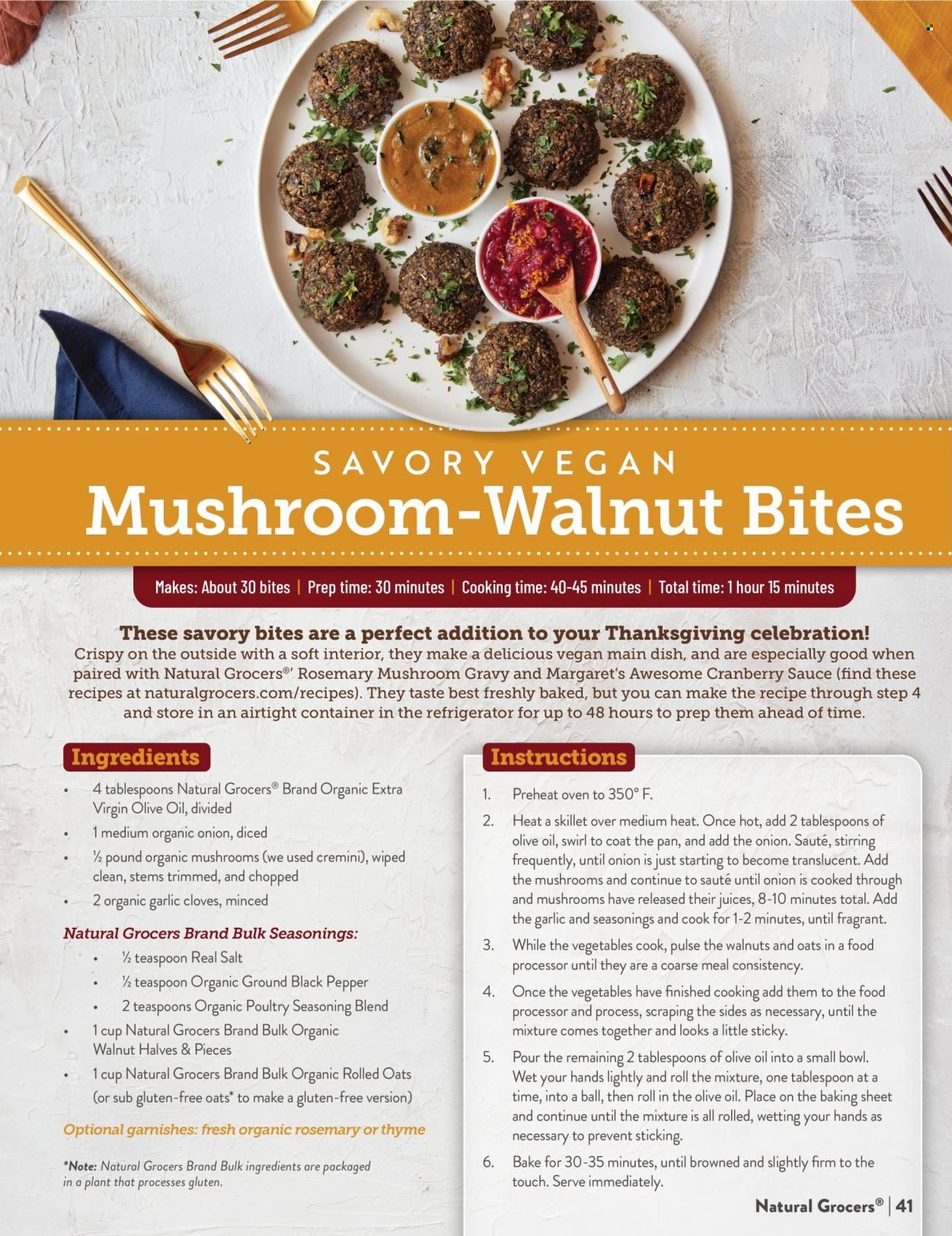 Natural Grocers Weekly Ad Flyer Specials October 28 to November 26, 2022