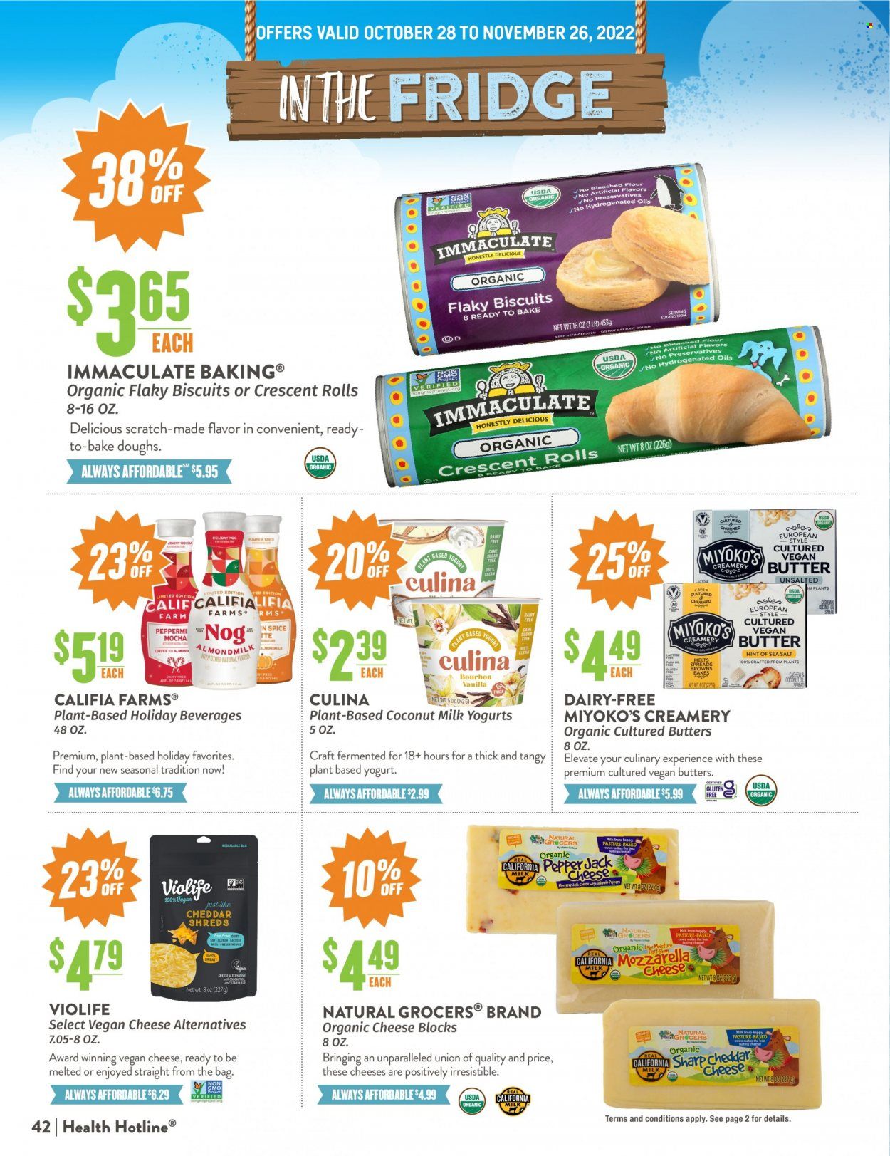 Natural Grocers Weekly Ad Flyer Specials October 28 to November 26, 2022