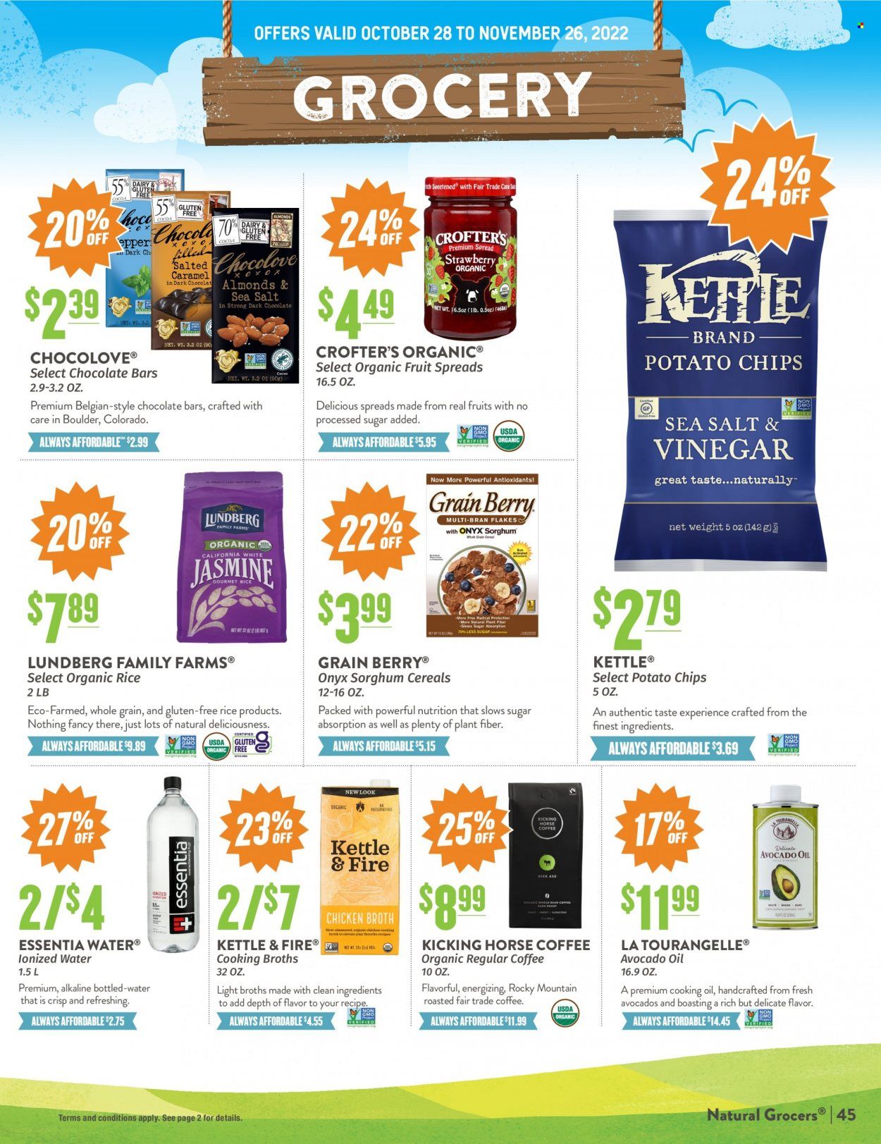 Natural Grocers Weekly Ad Flyer Specials October 28 to November 26, 2022