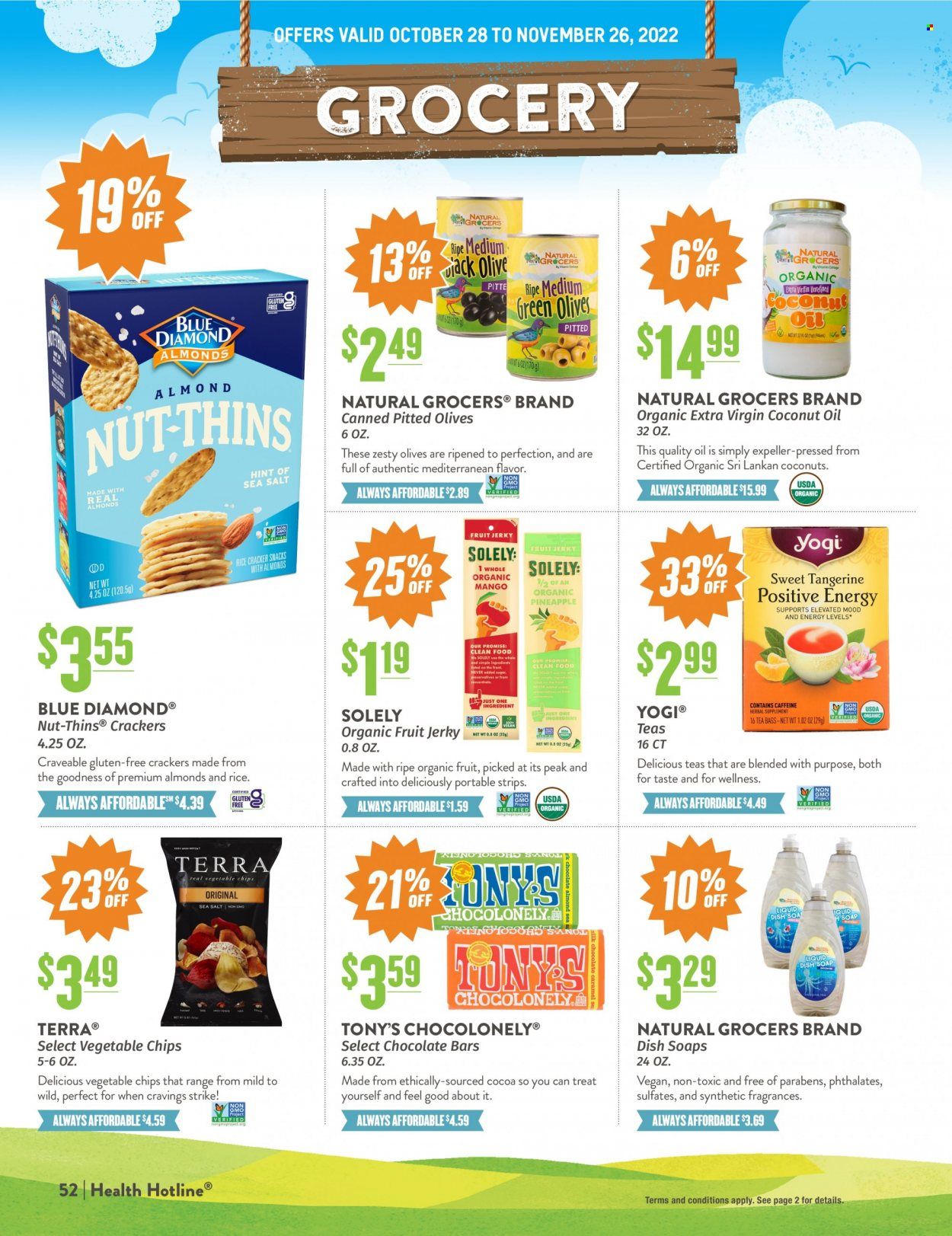 Natural Grocers Weekly Ad Flyer Specials October 28 to November 26, 2022