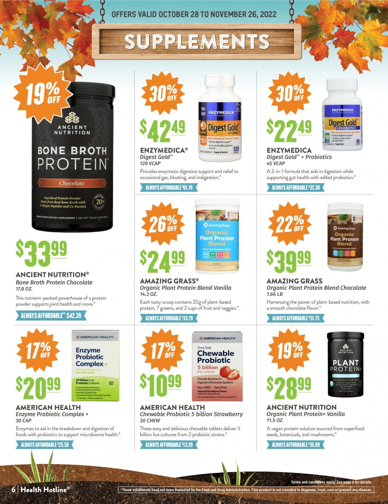 Natural Grocers Weekly Ad Flyer Specials October 28 to November 26, 2022