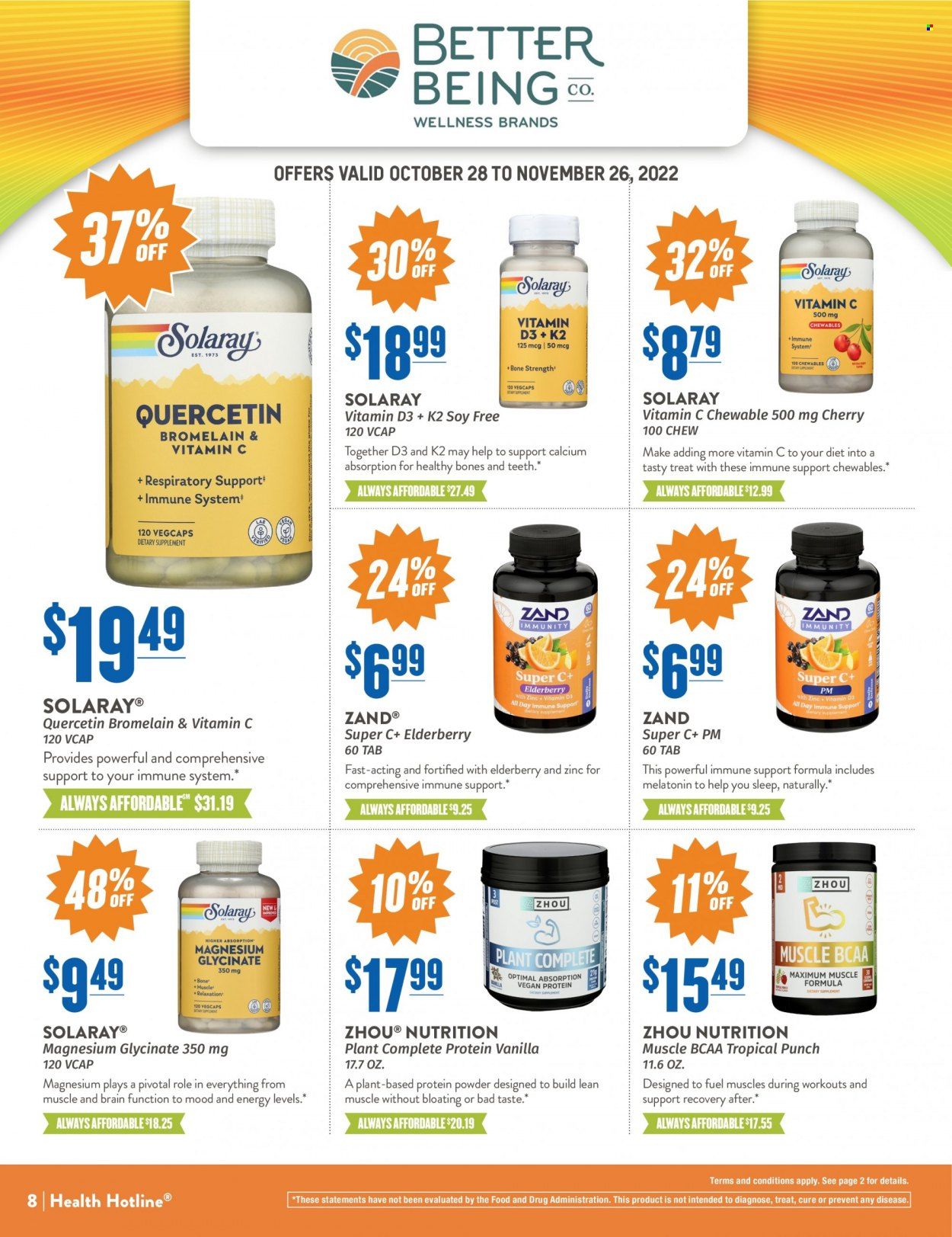 Natural Grocers Weekly Ad Flyer Specials October 28 to November 26, 2022