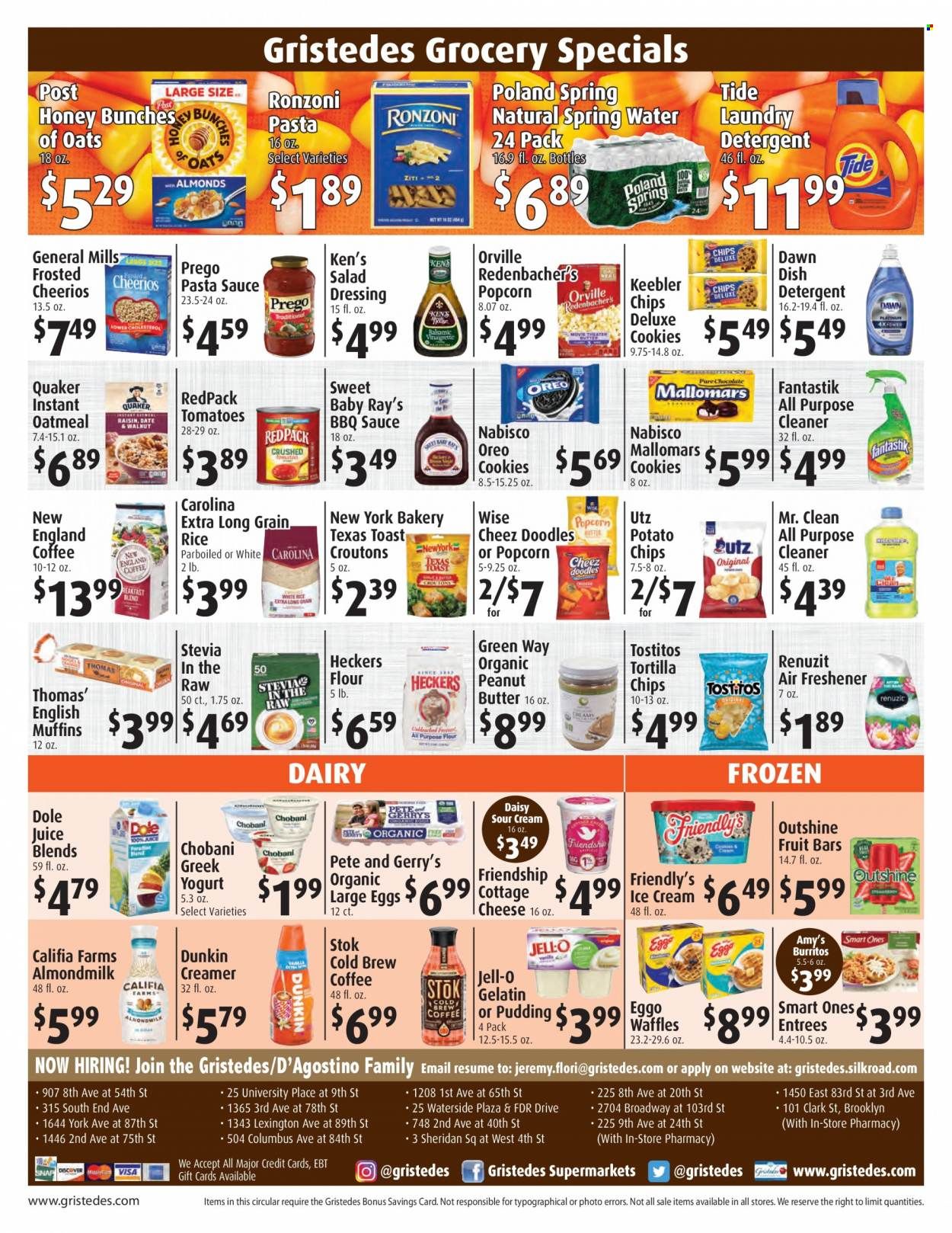 Gristedes (NY) Weekly Ad Flyer Specials October 28 to November 3, 2022