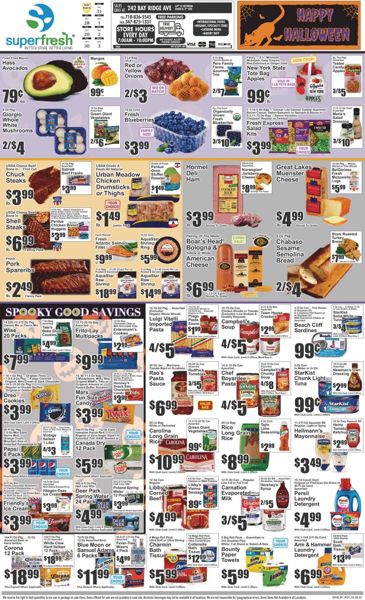Super Fresh (NY) Weekly Ad Flyer Specials October 28 to November 3, 2022
