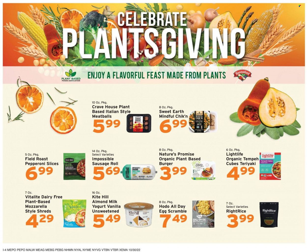 Hannaford (NY) Weekly Ad Flyer Specials October 30 to November 5, 2022