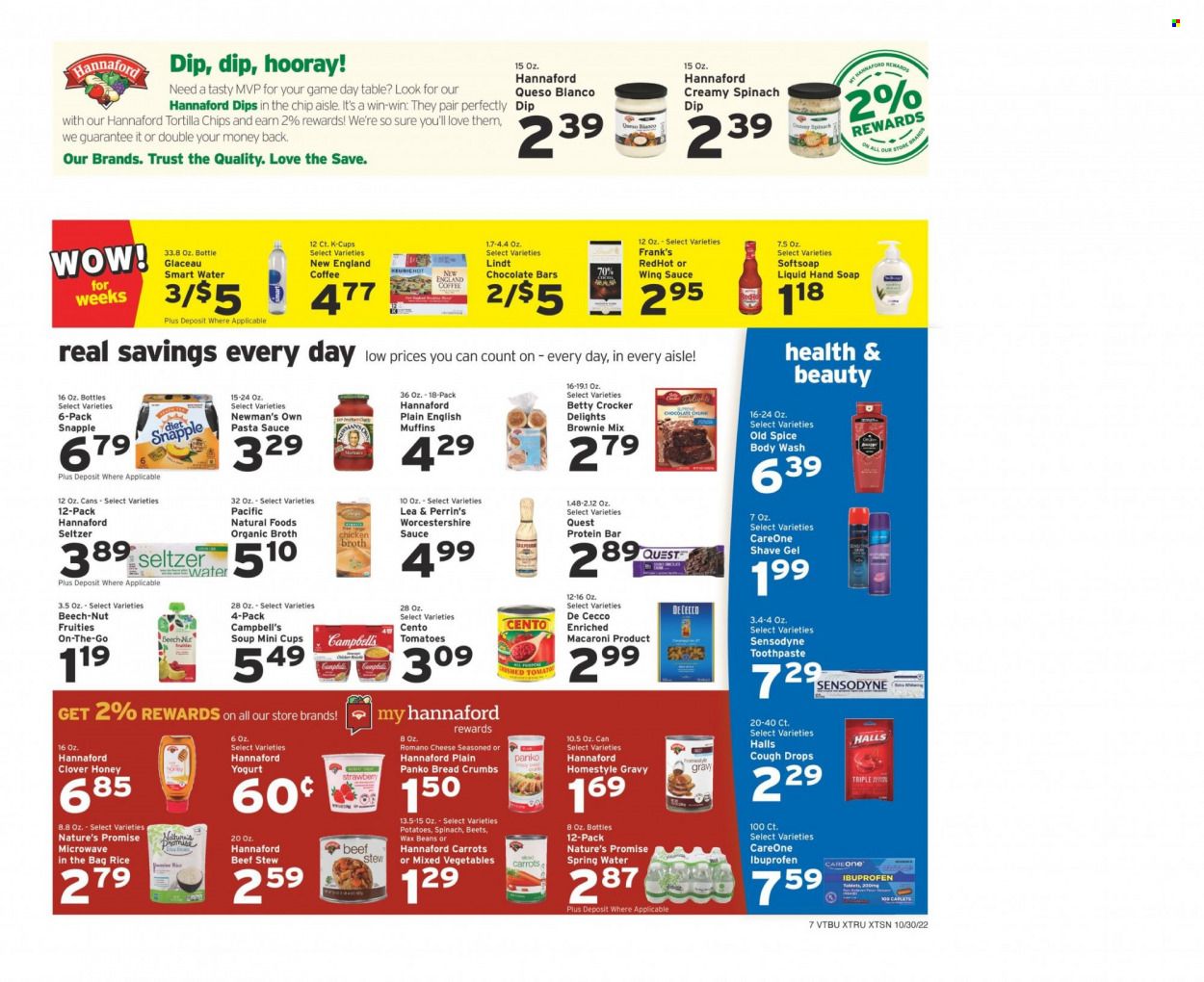 Hannaford (VT) Weekly Ad Flyer Specials October 30 to November 5, 2022