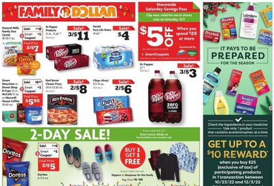 Family Dollar Weekly Ad Flyer Specials October 30 to November 5, 2022