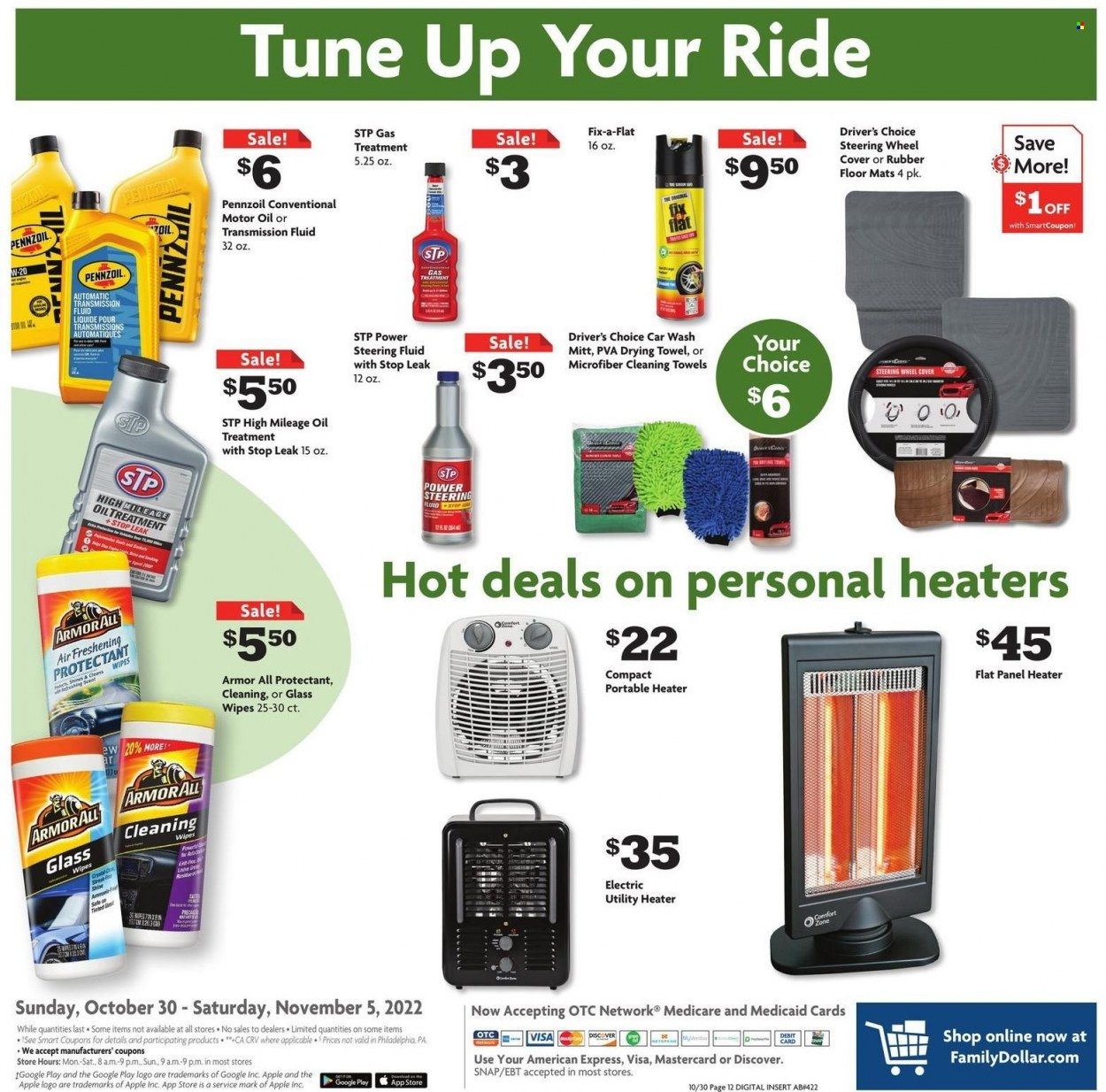 Family Dollar Weekly Ad Flyer Specials October 30 to November 5, 2022