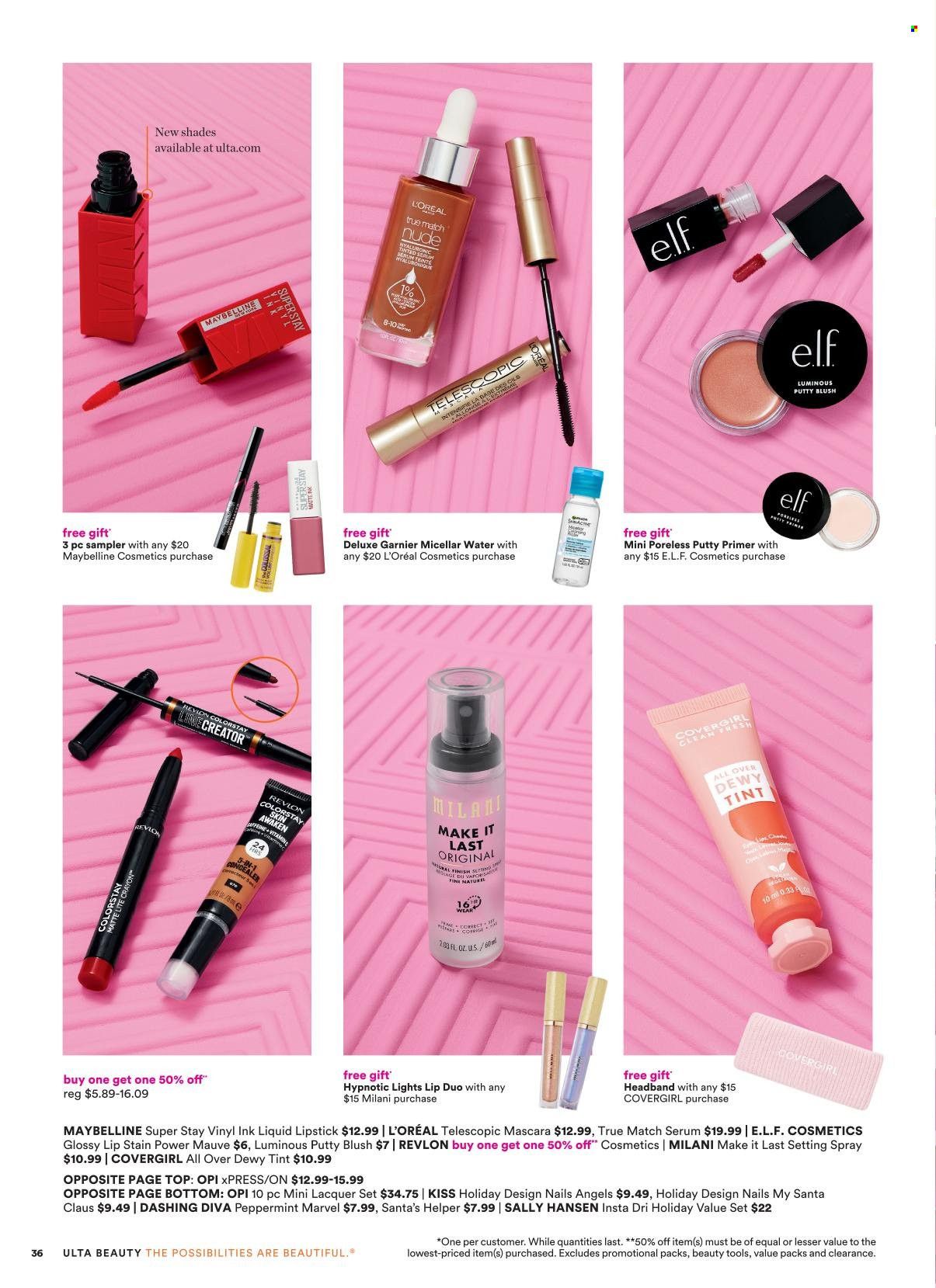 Ulta Beauty Weekly Ad Flyer Specials October 30 to November 19, 2022