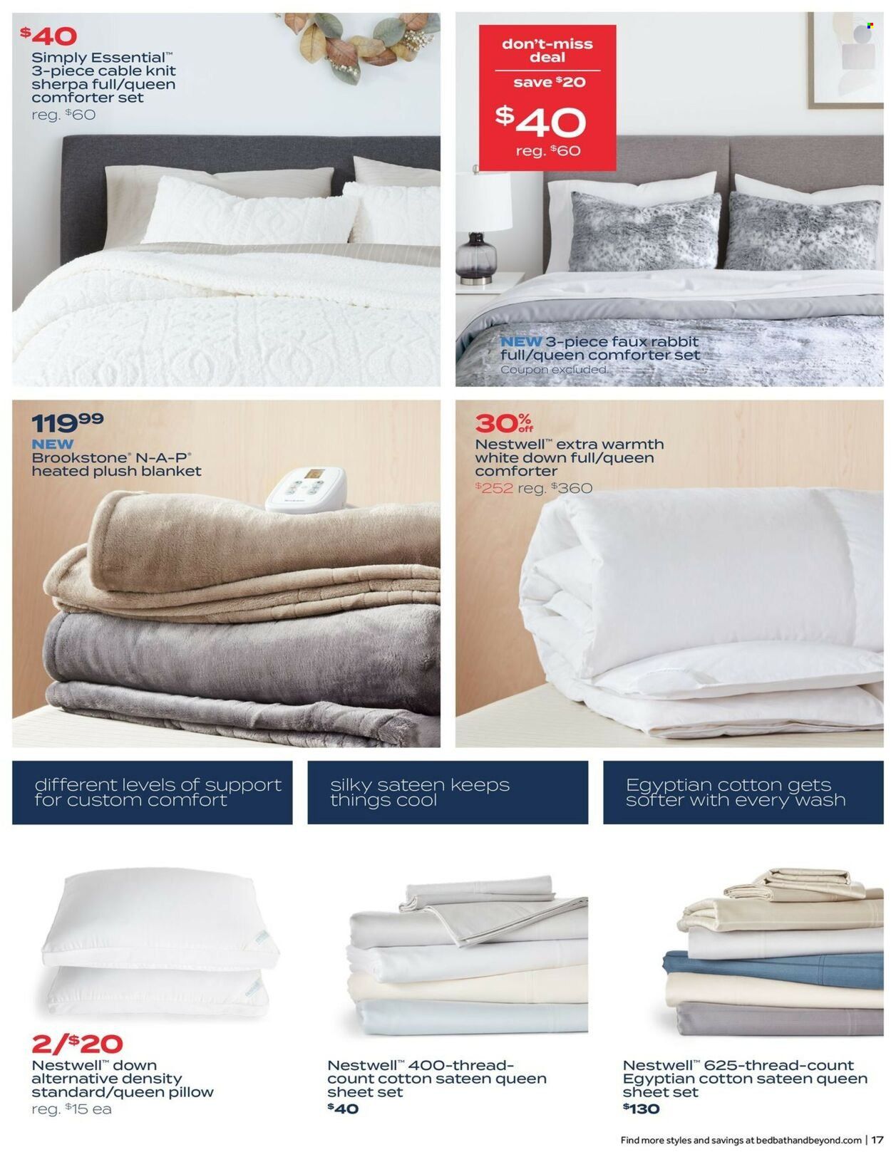 Bed Bath & Beyond Weekly Ad Flyer Specials October 31 to November 13, 2022