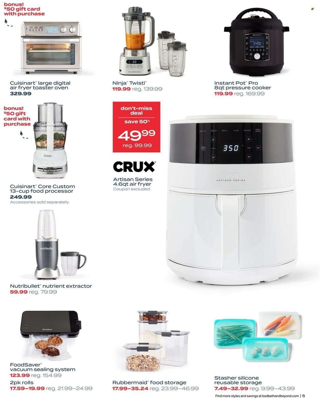 Bed Bath & Beyond Weekly Ad Flyer Specials October 31 to November 13, 2022