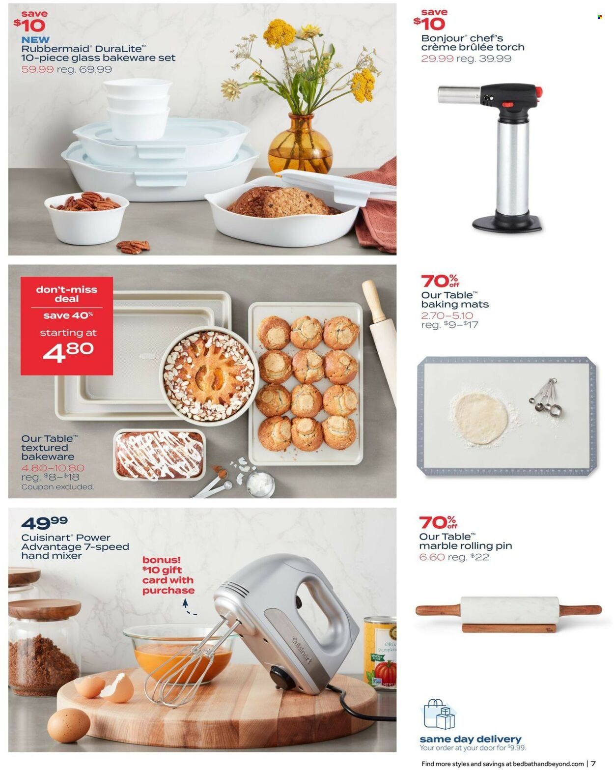 Bed Bath & Beyond Weekly Ad Flyer Specials October 31 to November 13, 2022