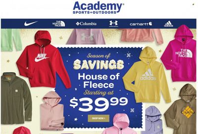 Academy Sports + Outdoors Weekly Ad Flyer Specials October 31 to November 19, 2022