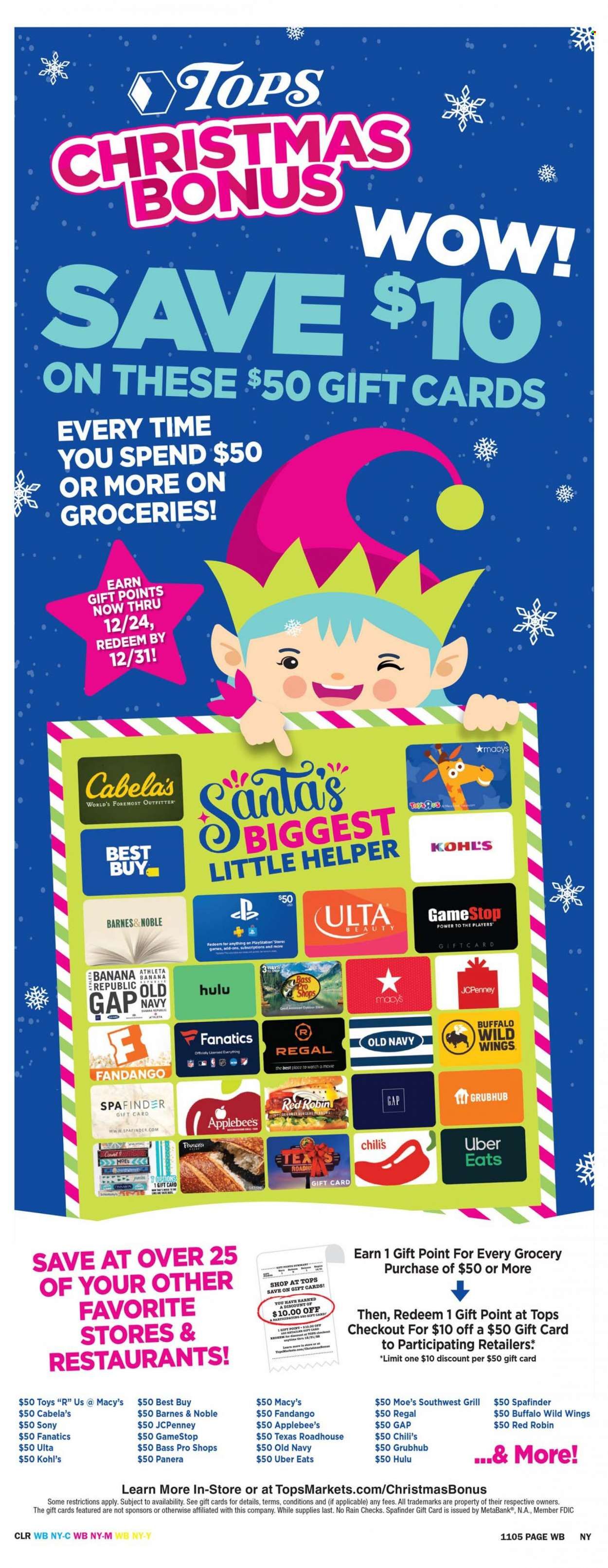 Tops Weekly Ad Flyer Specials October 30 to November 5, 2022